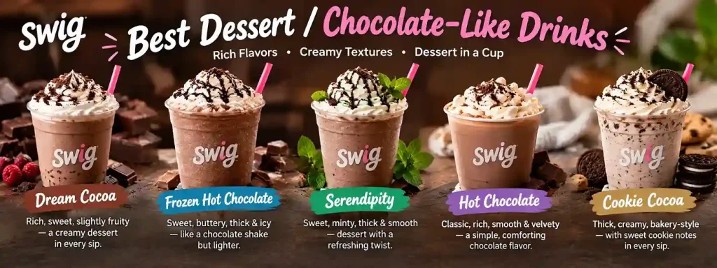 Best Swig Drinks 5 Best Dessert Chocolate Like Drinks